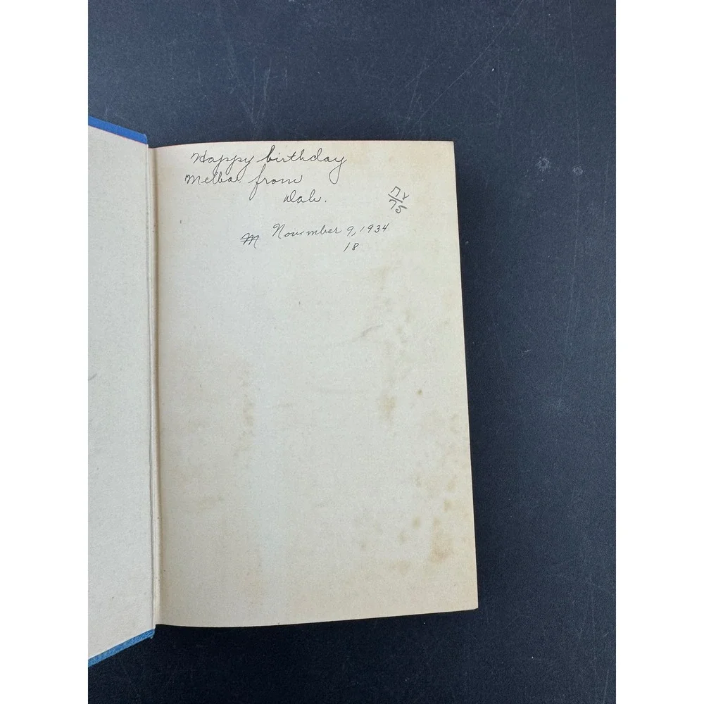The Patch‎ of Blue Grace Livingston Hill 1932 Vintage Hardcover Grosset & Dunlap